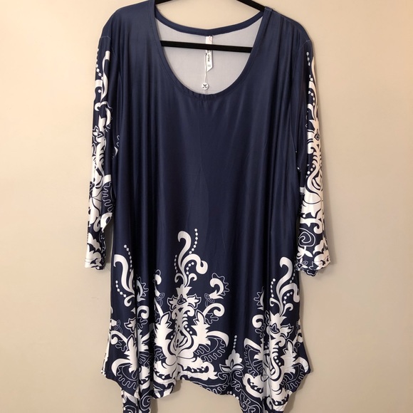 White Mark Tops - Long Sleeve Top